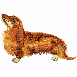 Dogs Embroidery Design 1